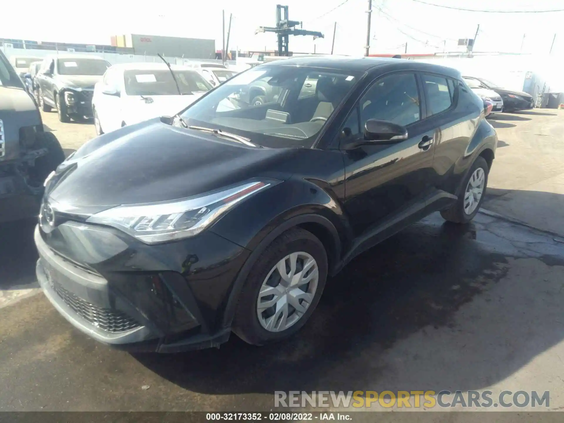 2 Photograph of a damaged car JTNKHMBX1M1113809 TOYOTA C-HR 2021