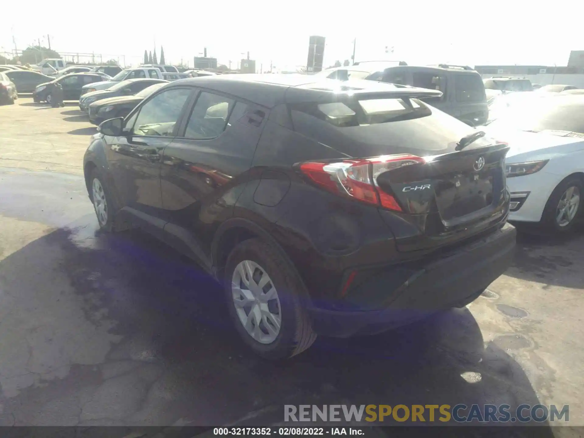 3 Photograph of a damaged car JTNKHMBX1M1113809 TOYOTA C-HR 2021