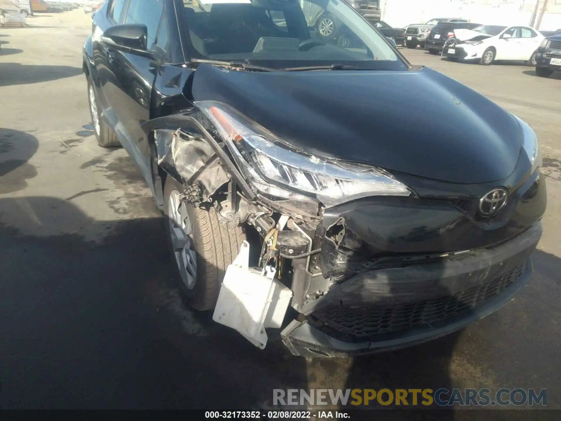 6 Photograph of a damaged car JTNKHMBX1M1113809 TOYOTA C-HR 2021