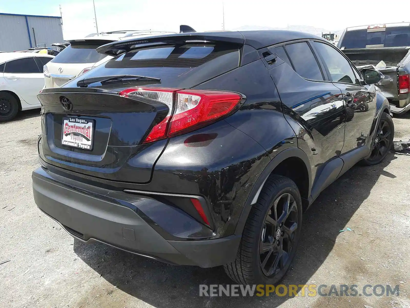 4 Photograph of a damaged car JTNKHMBX1M1115804 TOYOTA C-HR 2021