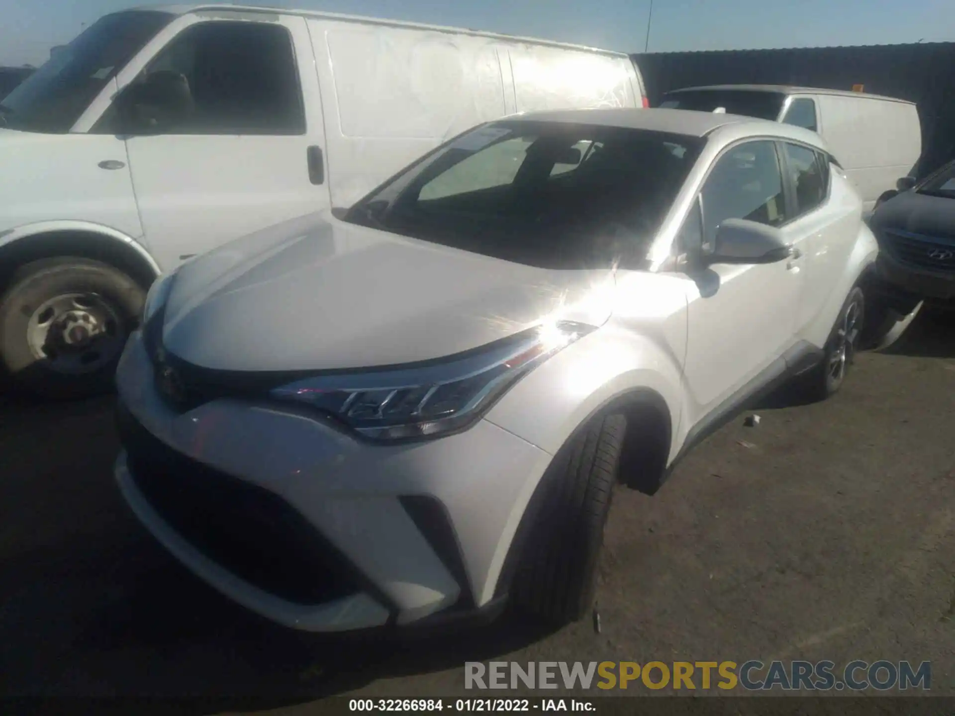 13 Photograph of a damaged car JTNKHMBX1M1115849 TOYOTA C-HR 2021