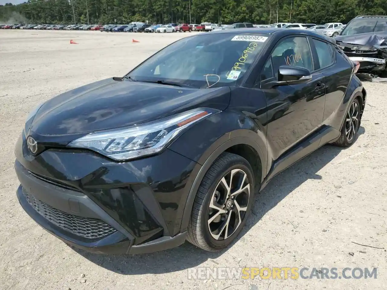 2 Photograph of a damaged car JTNKHMBX1M1117892 TOYOTA C-HR 2021