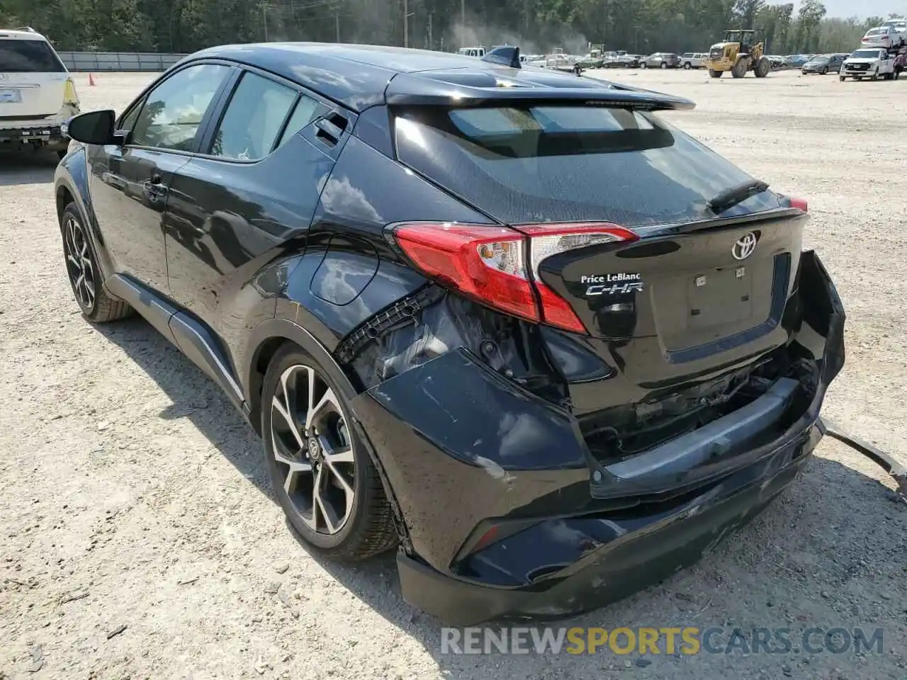 3 Photograph of a damaged car JTNKHMBX1M1117892 TOYOTA C-HR 2021