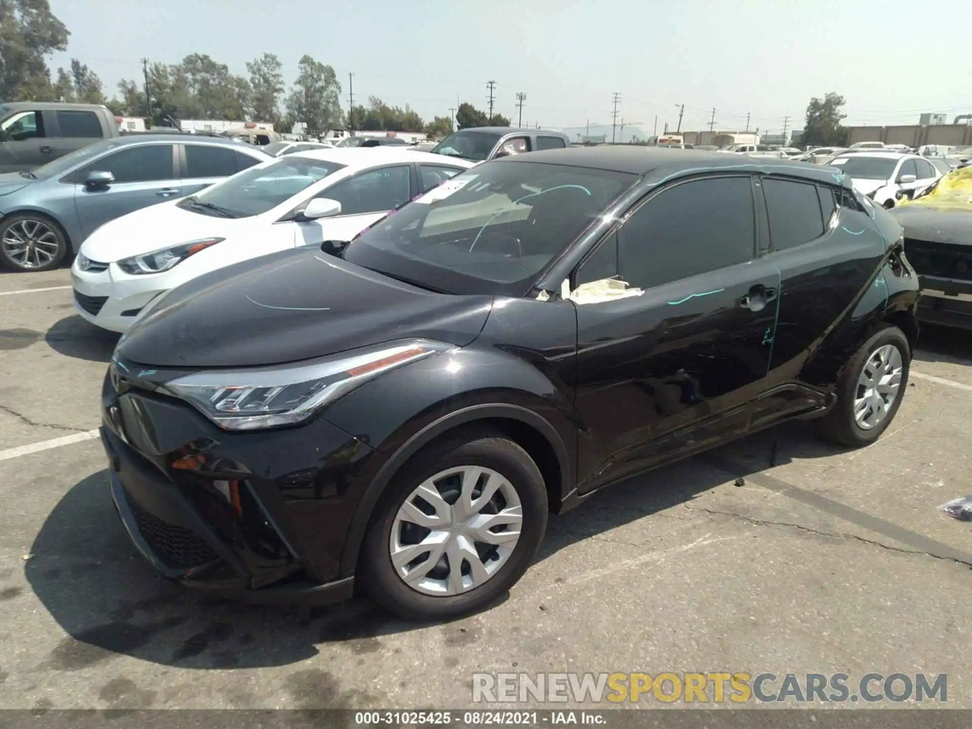 2 Photograph of a damaged car JTNKHMBX1M1118895 TOYOTA C-HR 2021