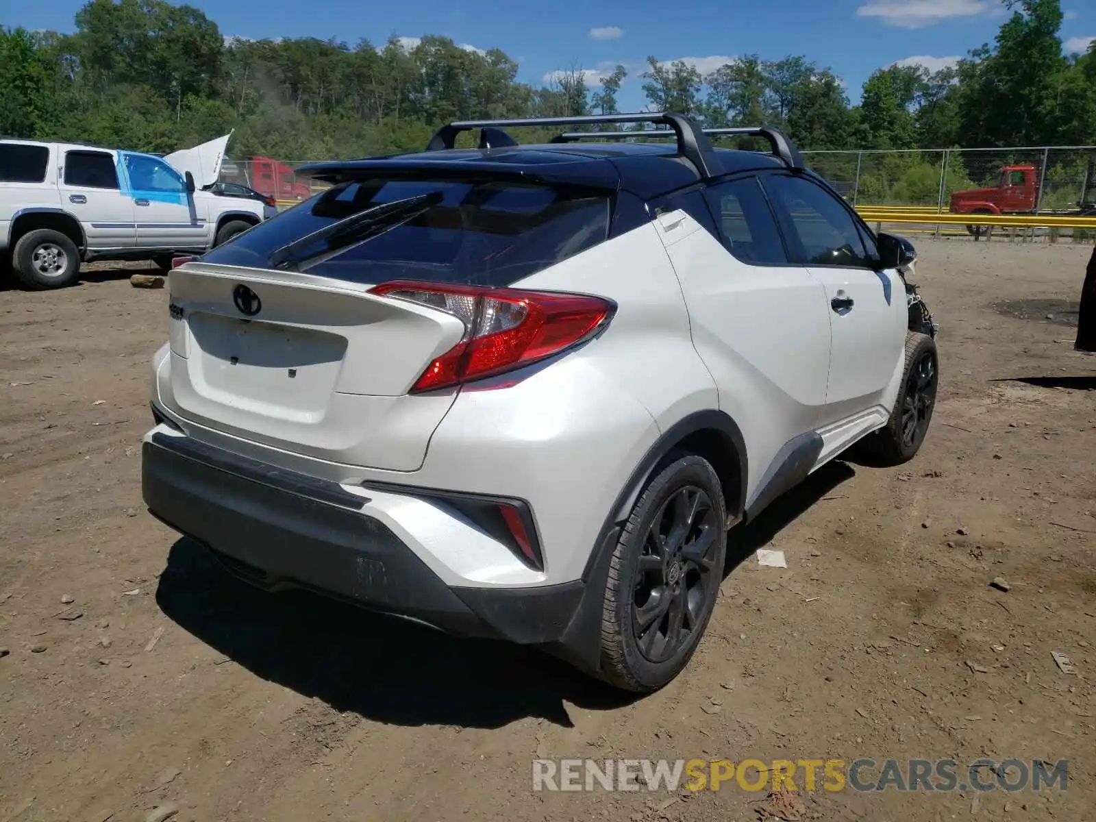 4 Photograph of a damaged car JTNKHMBX1M1119285 TOYOTA C-HR 2021