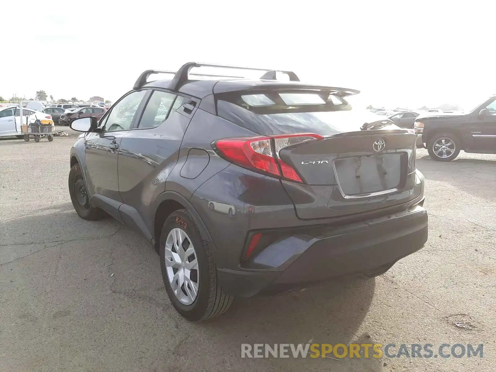 3 Photograph of a damaged car JTNKHMBX1M1120372 TOYOTA C-HR 2021