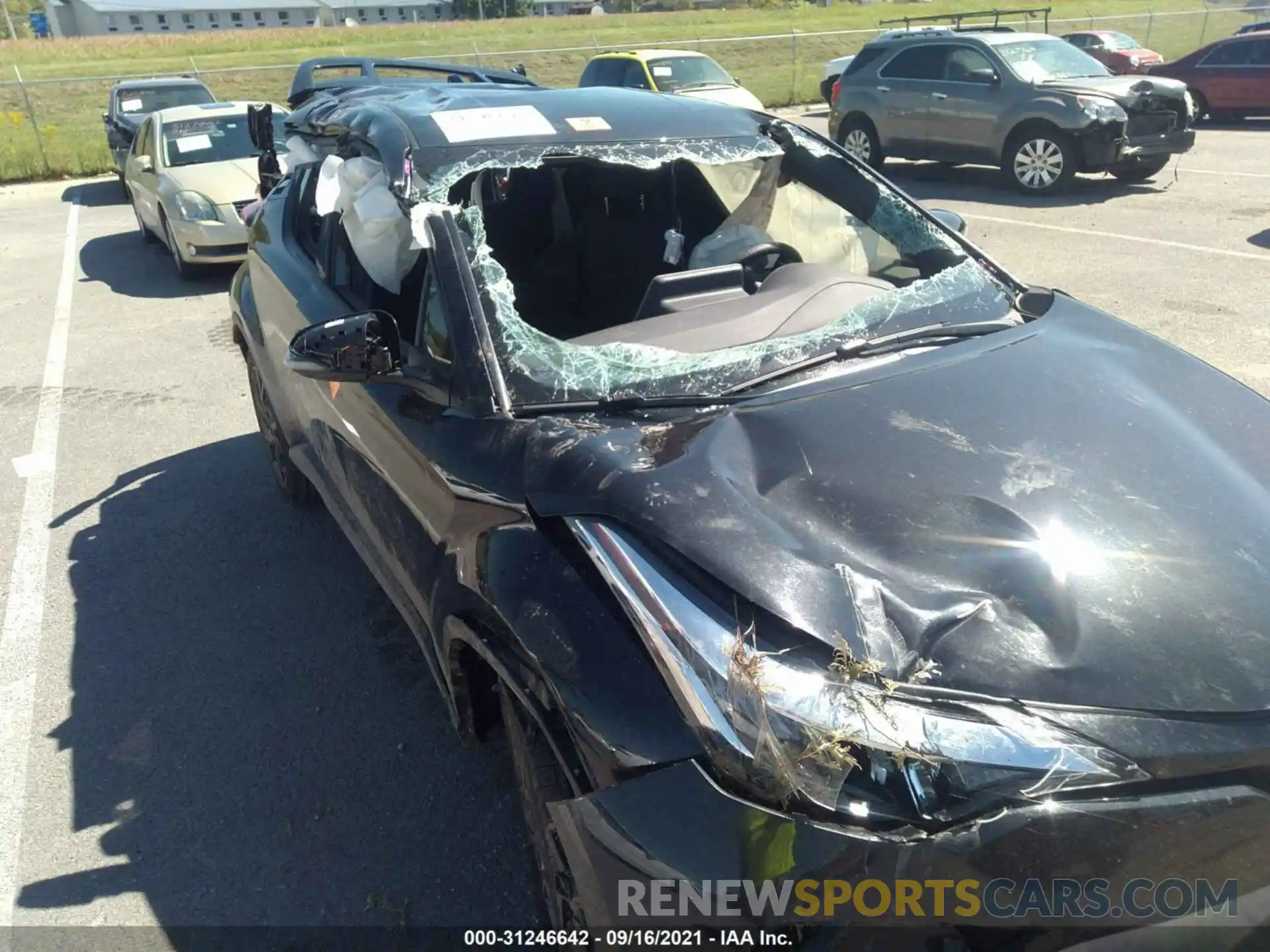 6 Photograph of a damaged car JTNKHMBX1M1122915 TOYOTA C-HR 2021