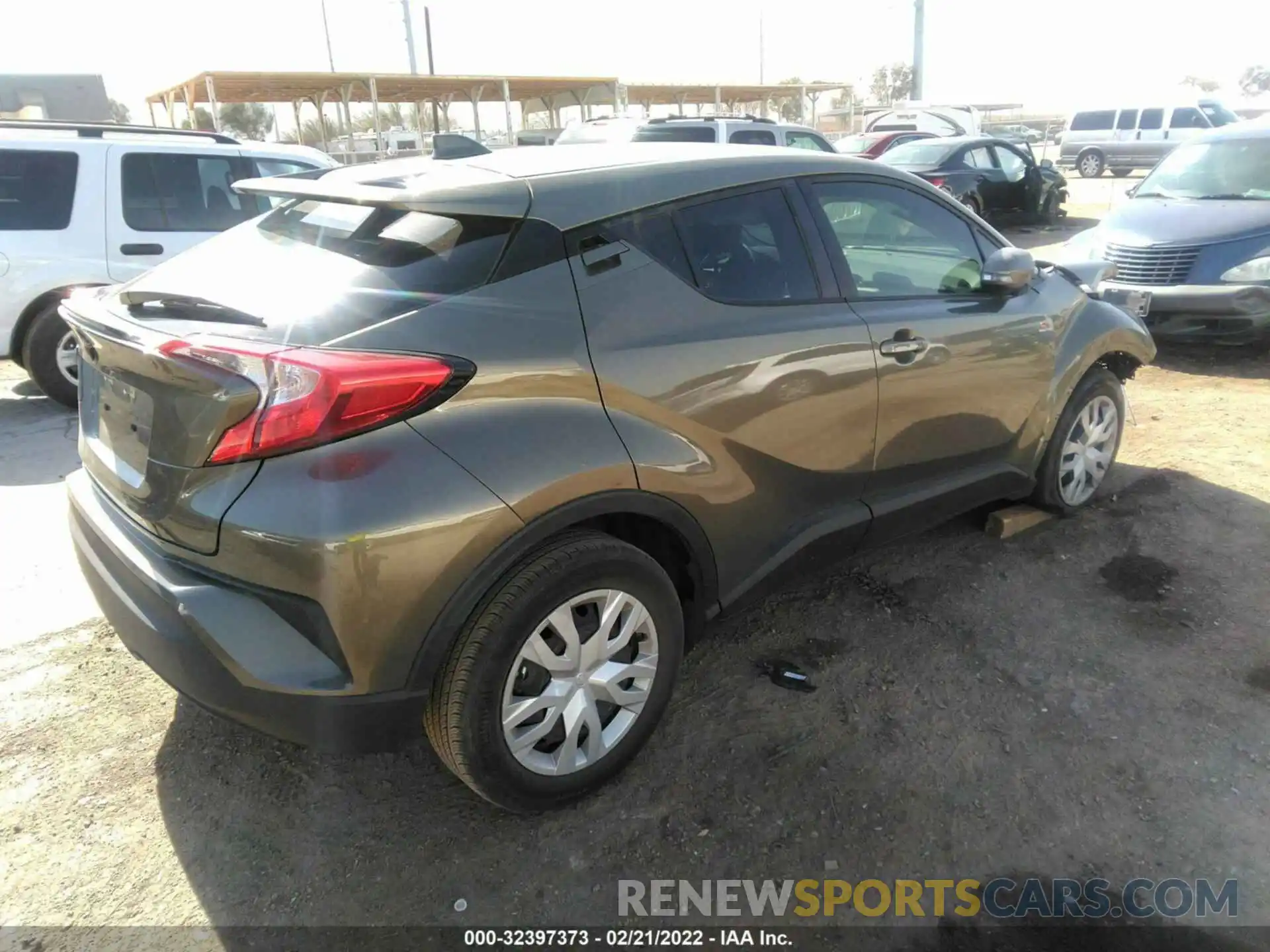 4 Photograph of a damaged car JTNKHMBX2M1094512 TOYOTA C-HR 2021