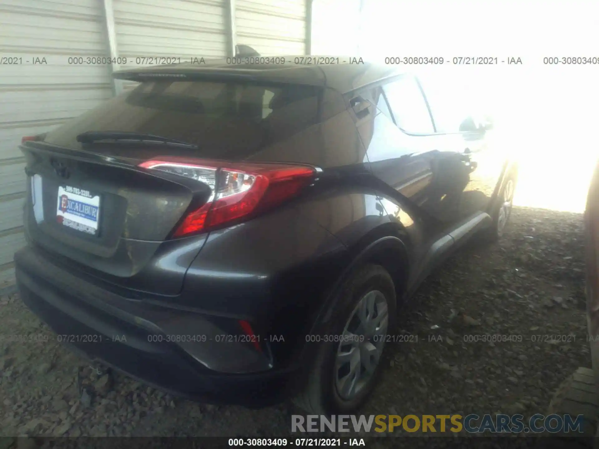 4 Photograph of a damaged car JTNKHMBX2M1094767 TOYOTA C-HR 2021