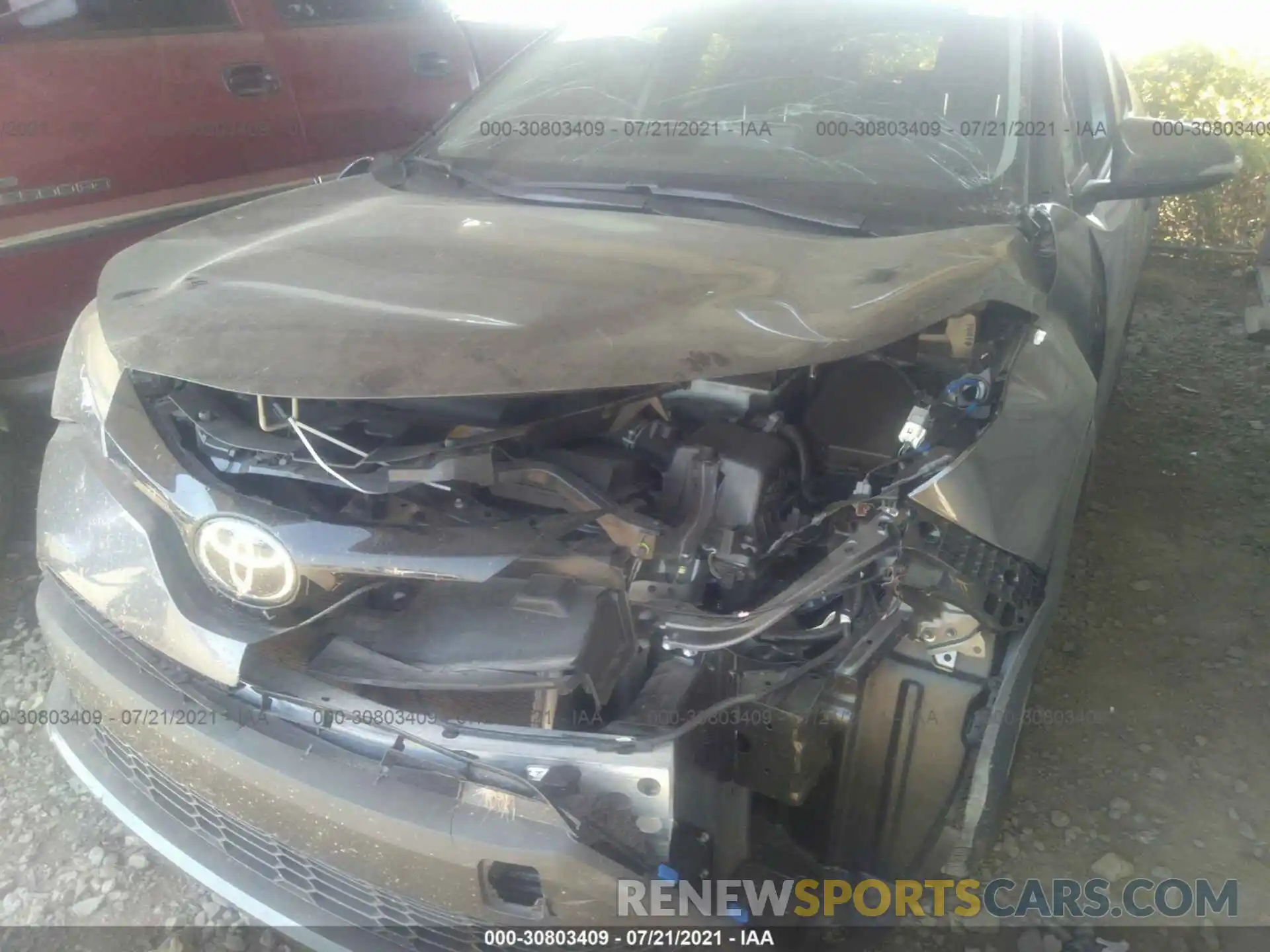 6 Photograph of a damaged car JTNKHMBX2M1094767 TOYOTA C-HR 2021