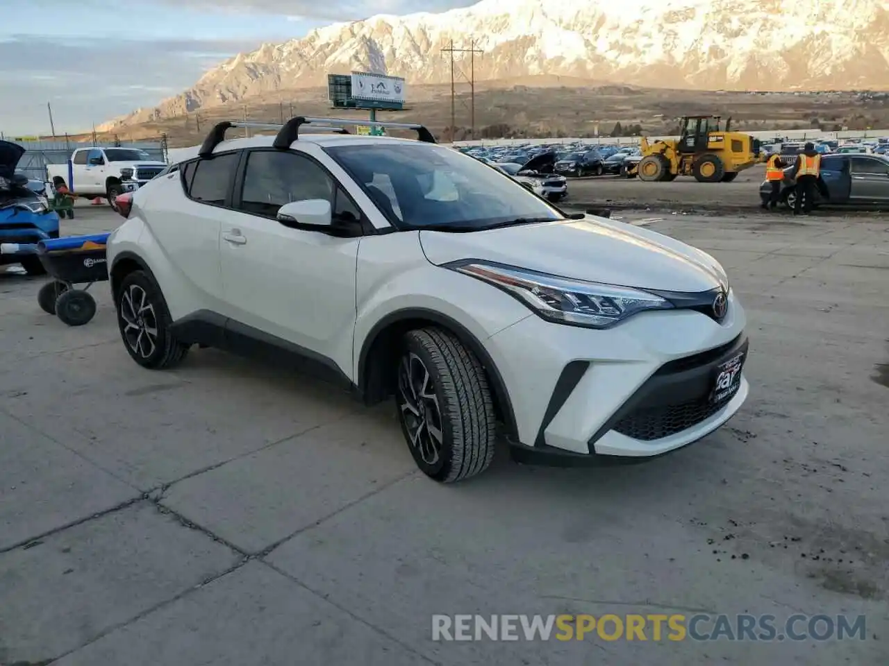 4 Photograph of a damaged car JTNKHMBX2M1095336 TOYOTA C-HR 2021