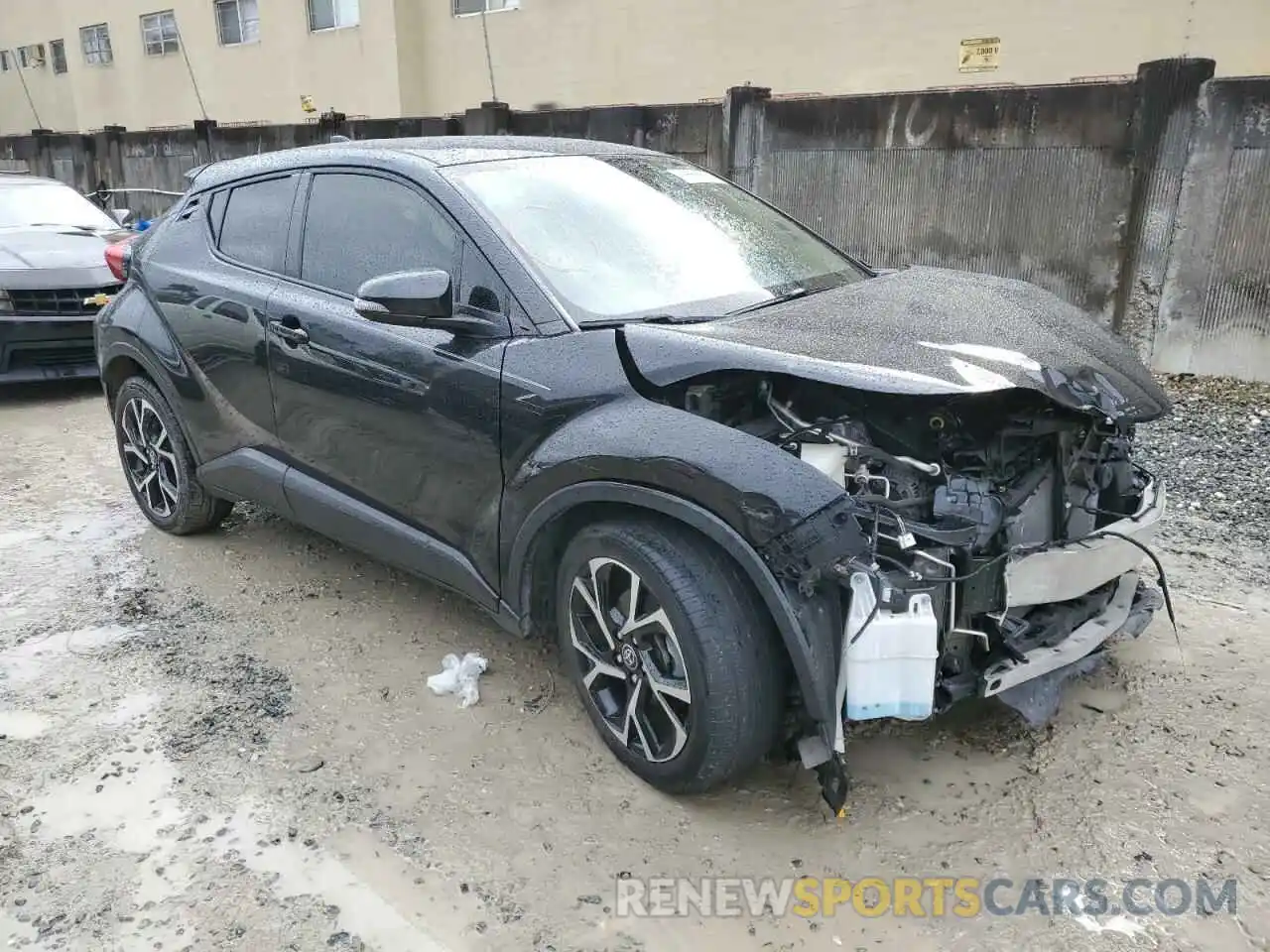 4 Photograph of a damaged car JTNKHMBX2M1097703 TOYOTA C-HR 2021