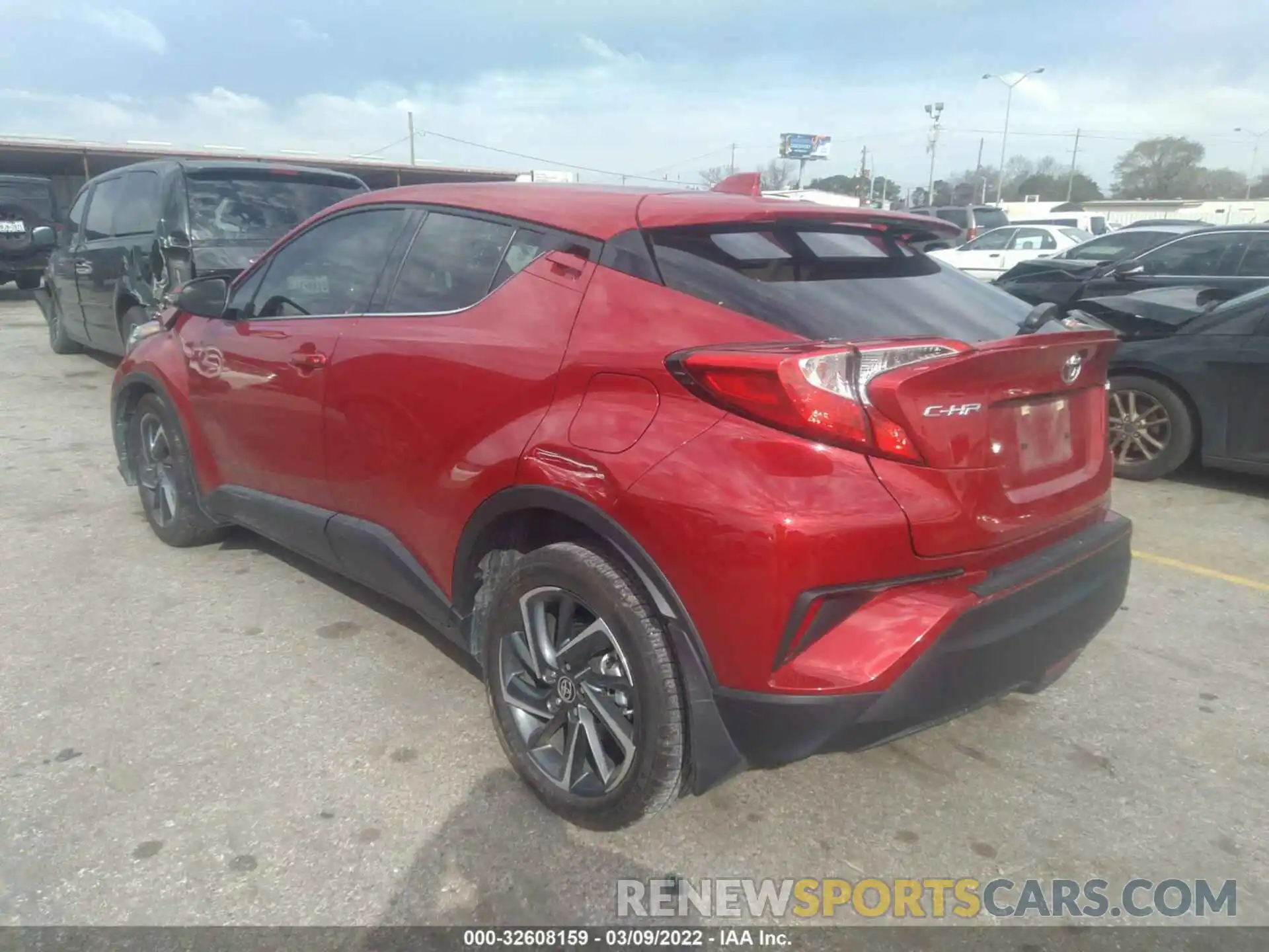 3 Photograph of a damaged car JTNKHMBX2M1099175 TOYOTA C-HR 2021