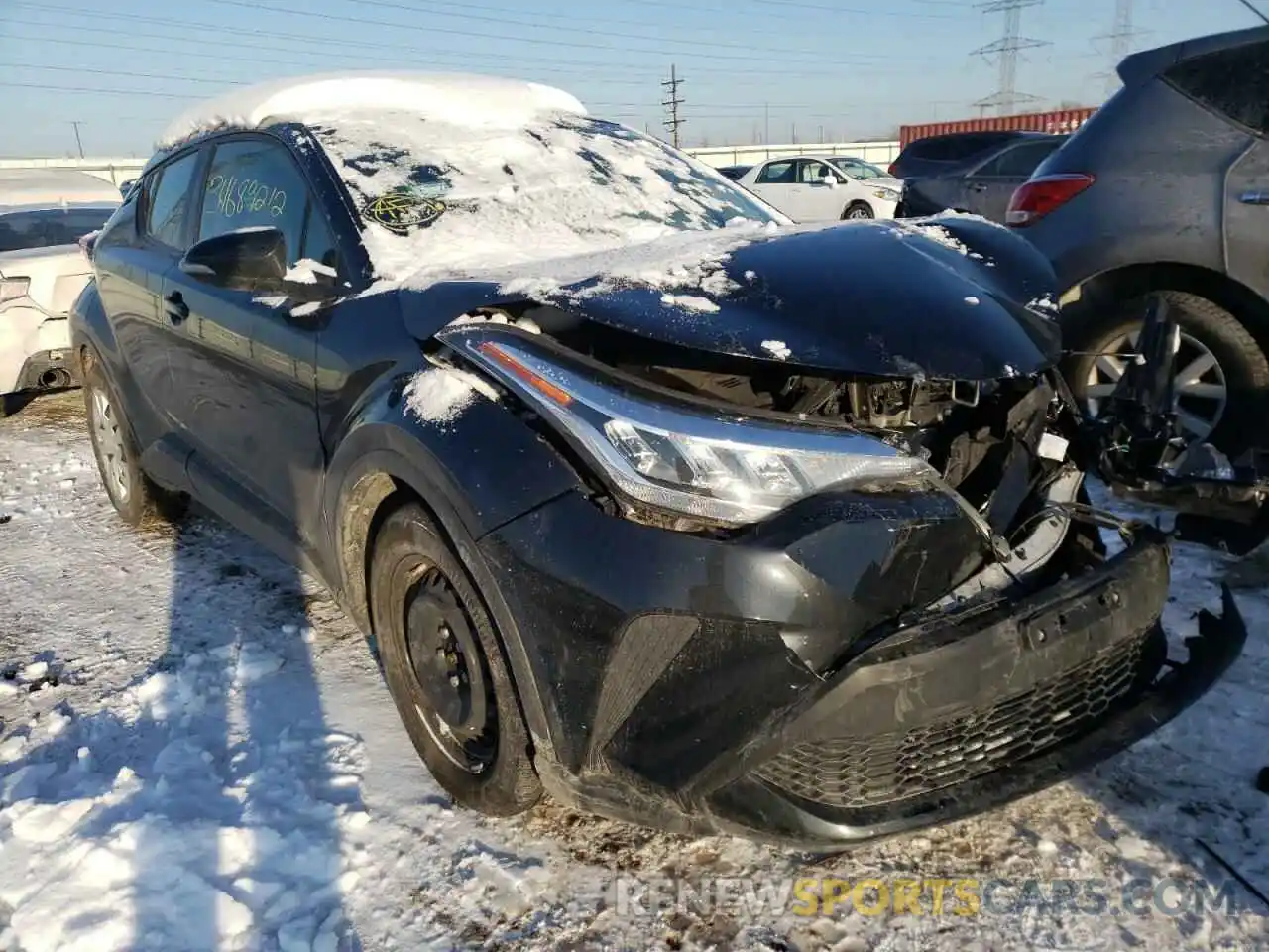 1 Photograph of a damaged car JTNKHMBX2M1099435 TOYOTA C-HR 2021