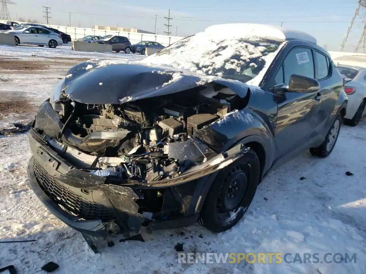 2 Photograph of a damaged car JTNKHMBX2M1099435 TOYOTA C-HR 2021