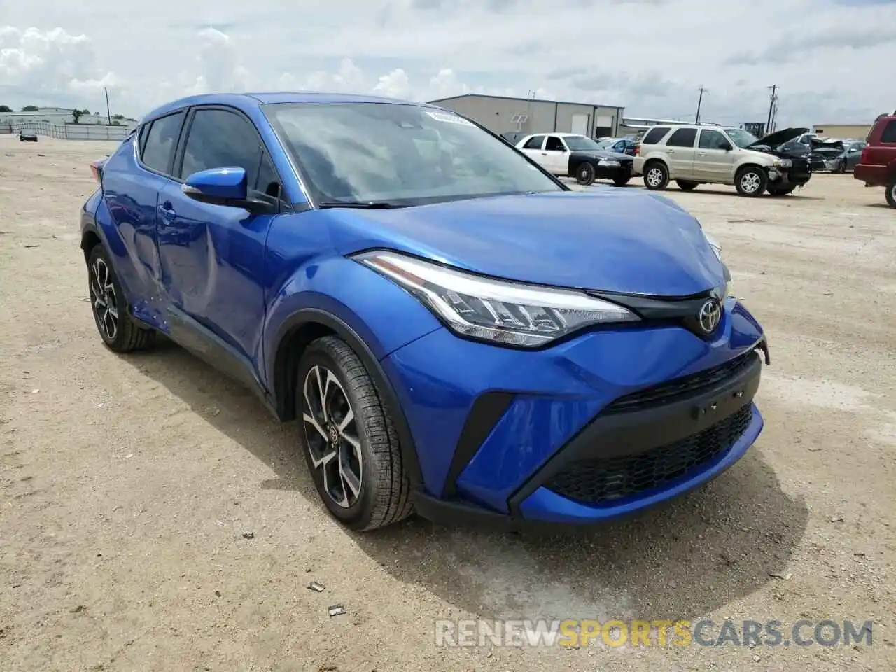 1 Photograph of a damaged car JTNKHMBX2M1099452 TOYOTA C-HR 2021