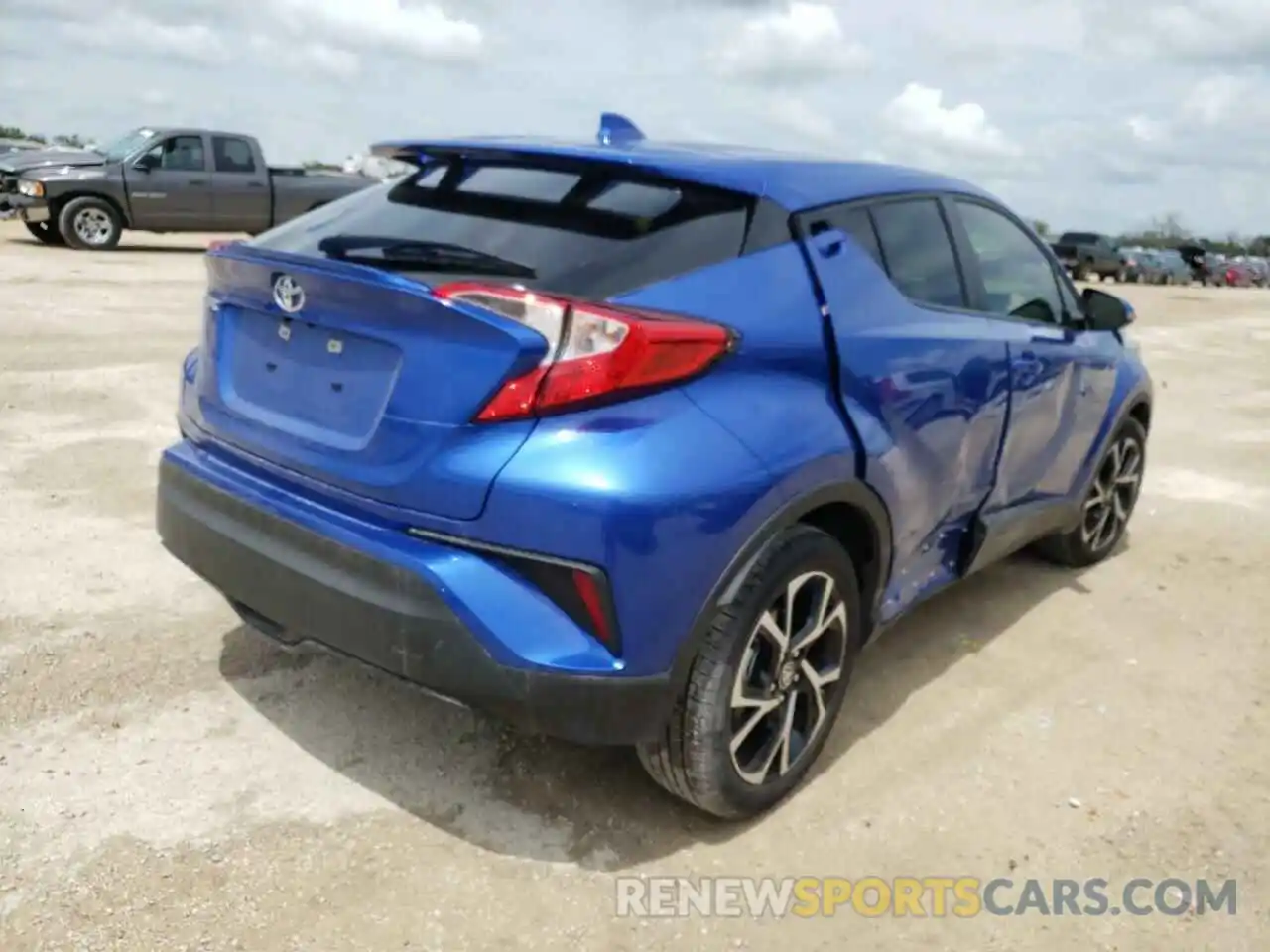 4 Photograph of a damaged car JTNKHMBX2M1099452 TOYOTA C-HR 2021