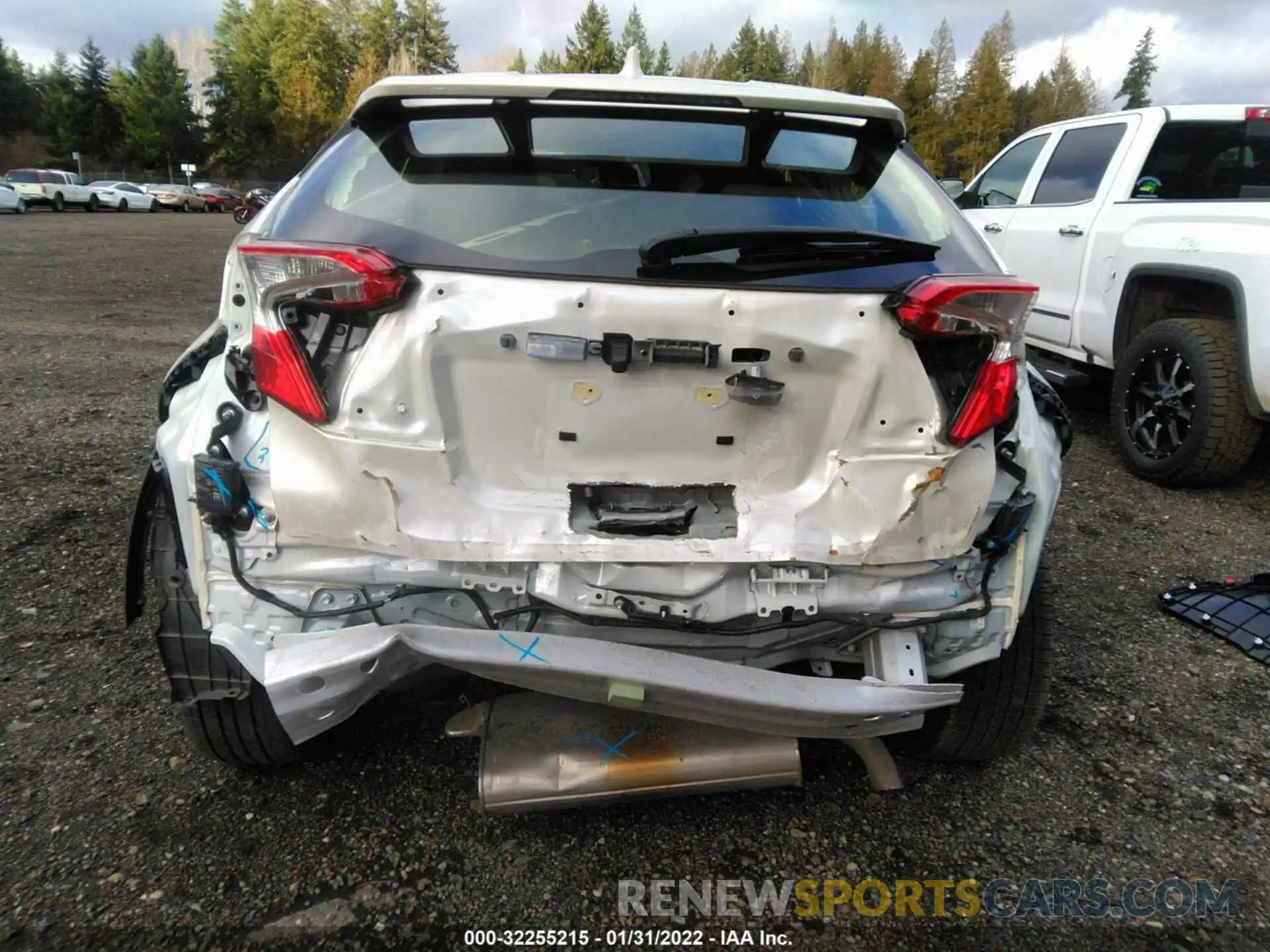 6 Photograph of a damaged car JTNKHMBX2M1102740 TOYOTA C-HR 2021