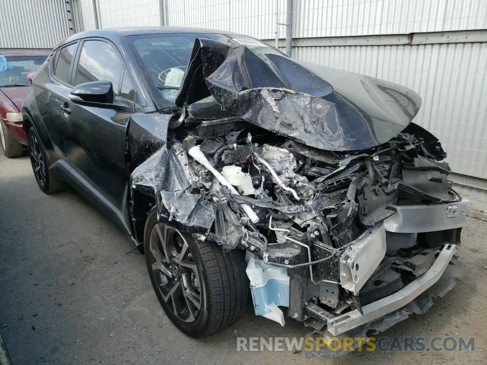 1 Photograph of a damaged car JTNKHMBX2M1104231 TOYOTA C-HR 2021