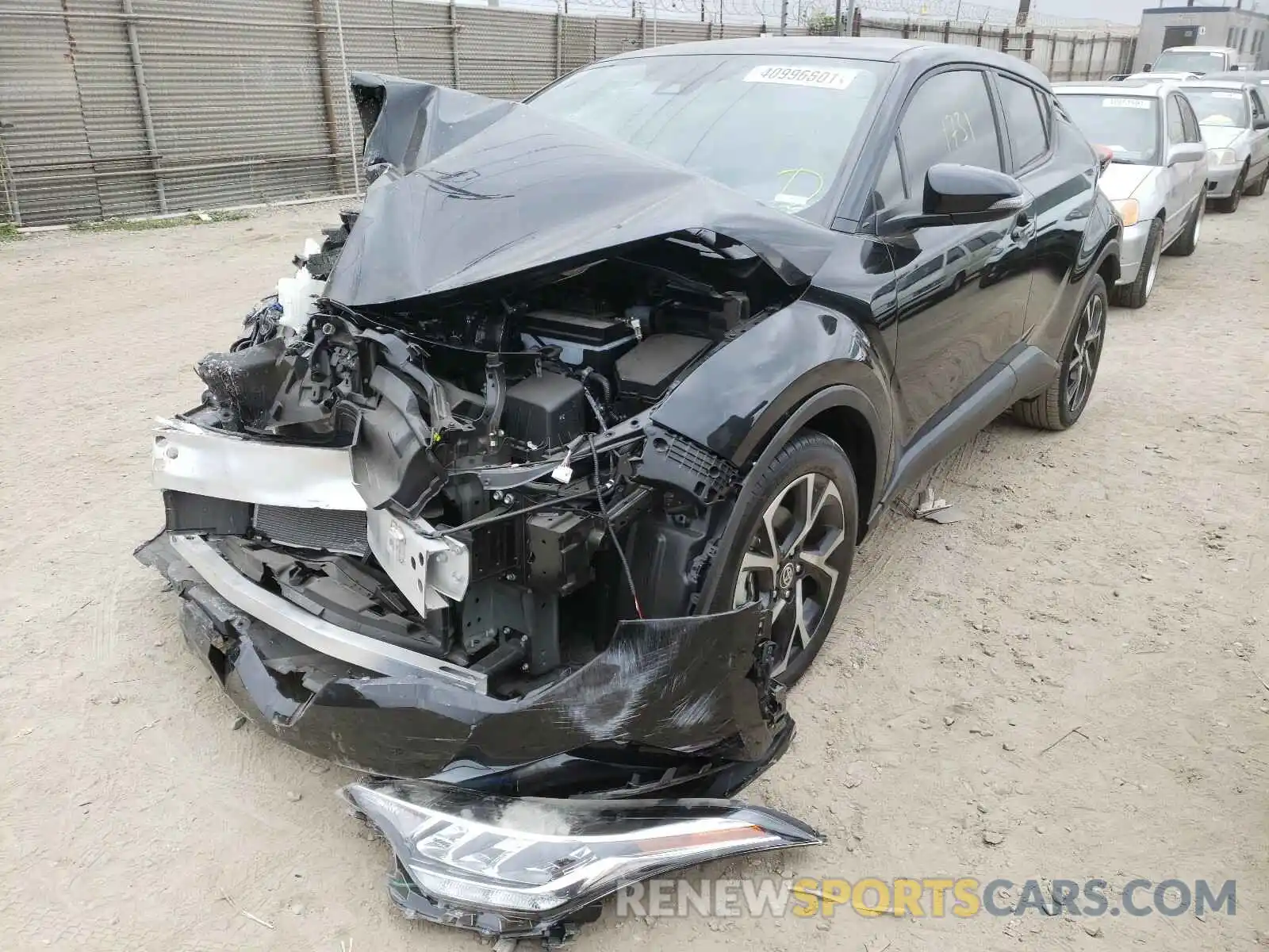 2 Photograph of a damaged car JTNKHMBX2M1104231 TOYOTA C-HR 2021