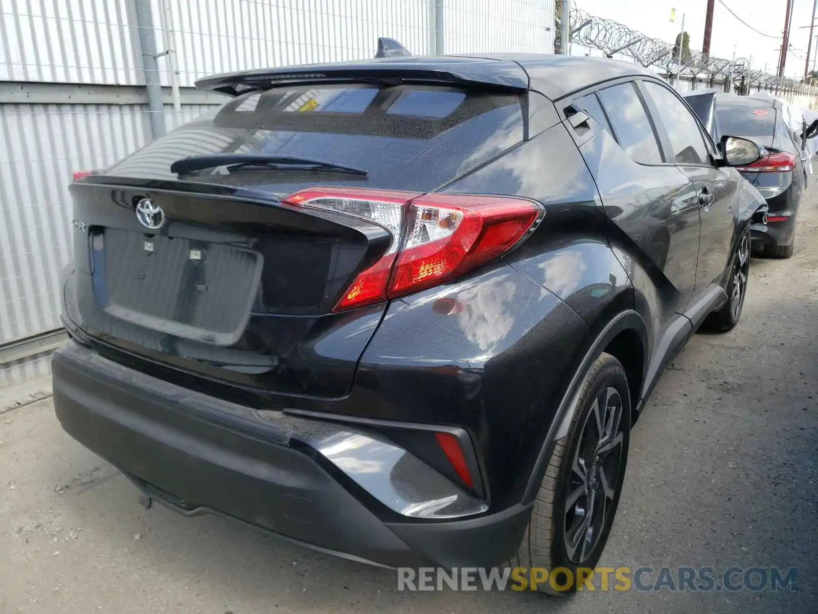 4 Photograph of a damaged car JTNKHMBX2M1104231 TOYOTA C-HR 2021