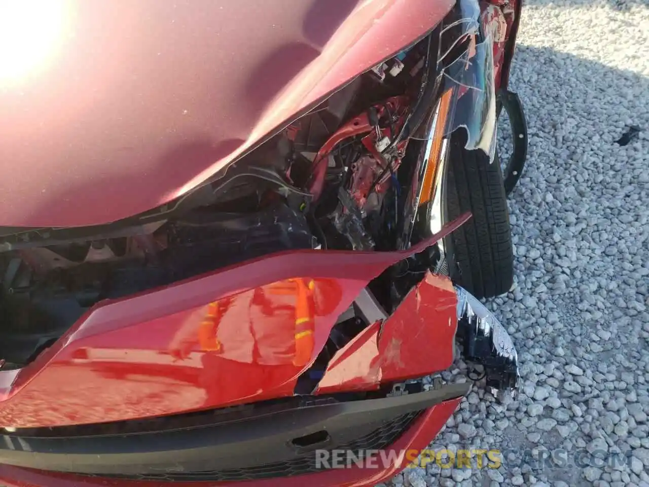 9 Photograph of a damaged car JTNKHMBX2M1104617 TOYOTA C-HR 2021