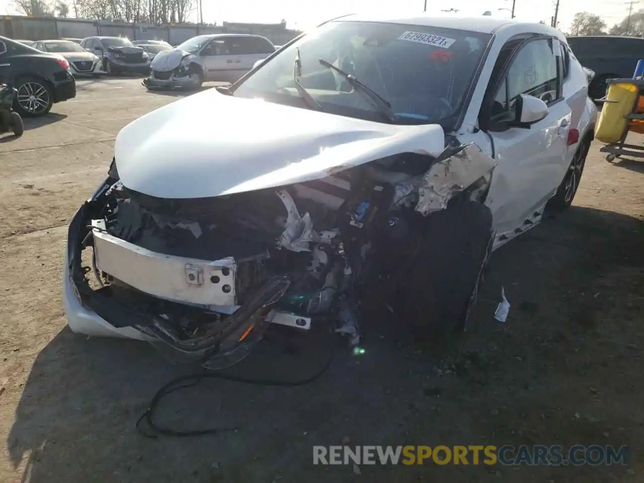 2 Photograph of a damaged car JTNKHMBX2M1111213 TOYOTA C-HR 2021