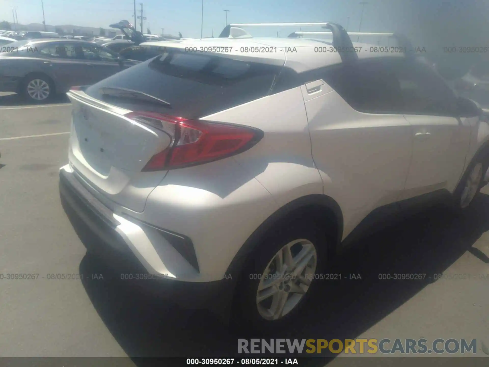 4 Photograph of a damaged car JTNKHMBX2M1111650 TOYOTA C-HR 2021