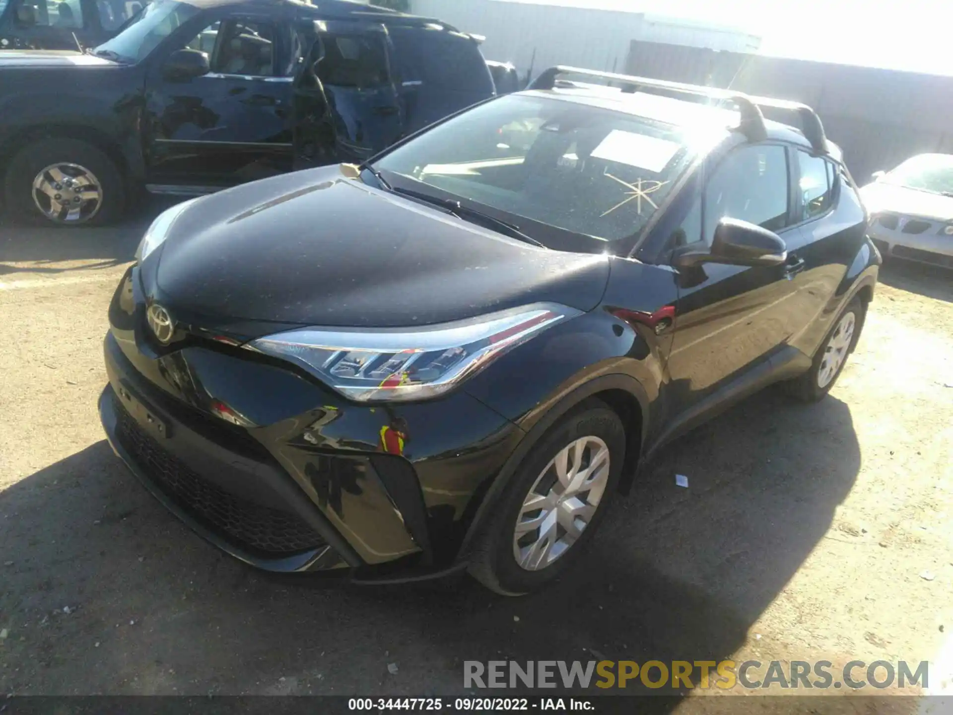 2 Photograph of a damaged car JTNKHMBX2M1112443 TOYOTA C-HR 2021