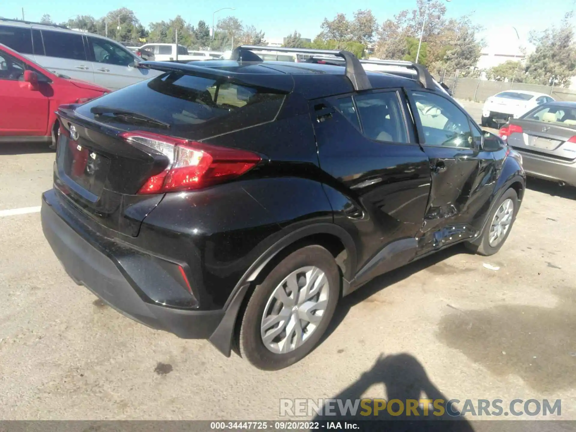 4 Photograph of a damaged car JTNKHMBX2M1112443 TOYOTA C-HR 2021