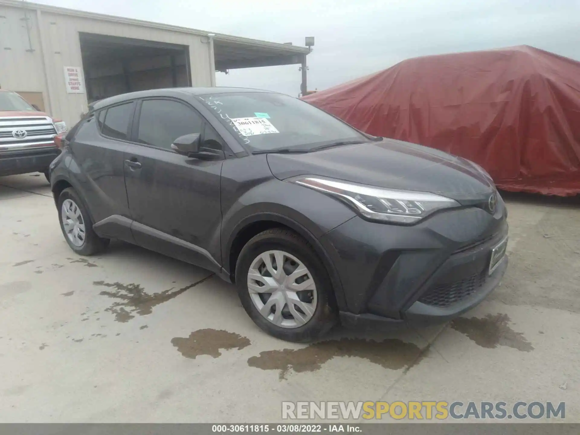 1 Фотография поврежденного автомобиля JTNKHMBX2M1116329 TOYOTA C-HR 2021