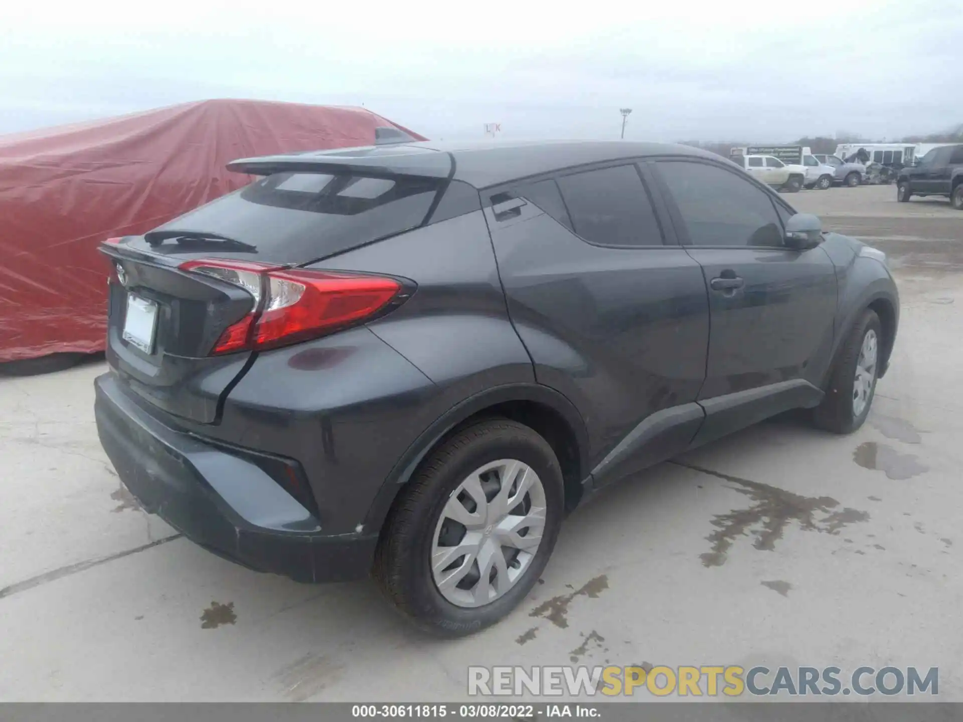 4 Photograph of a damaged car JTNKHMBX2M1116329 TOYOTA C-HR 2021