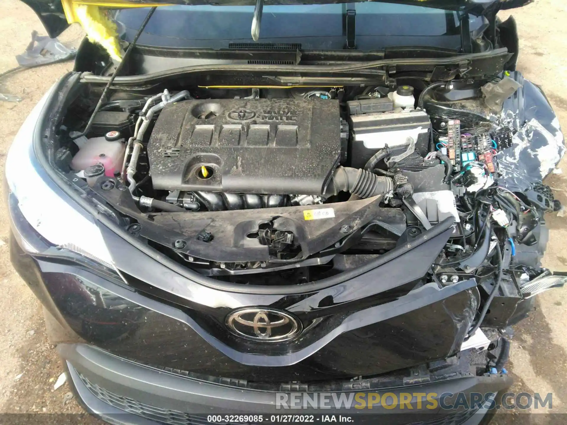 10 Photograph of a damaged car JTNKHMBX2M1117576 TOYOTA C-HR 2021