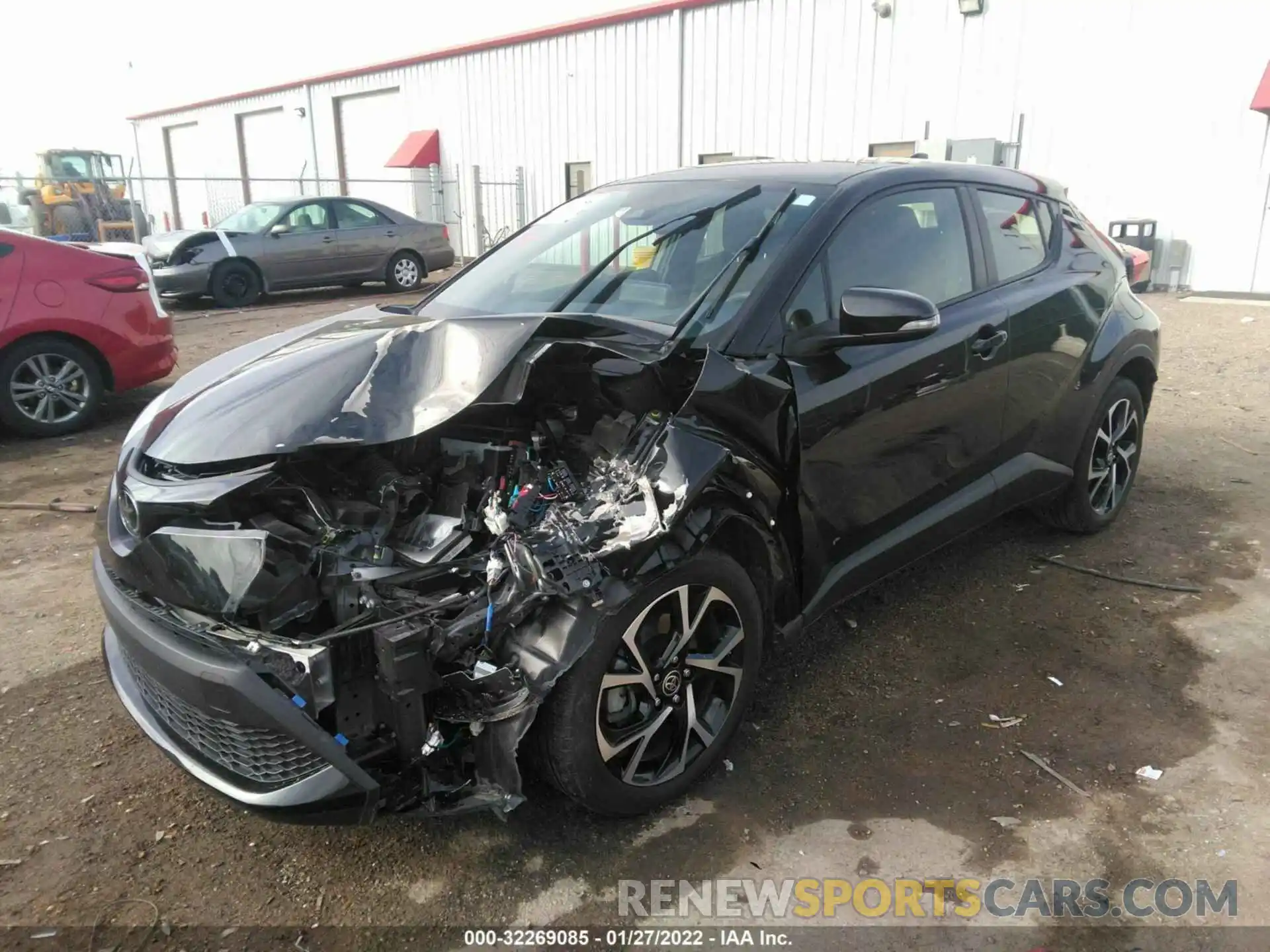 2 Photograph of a damaged car JTNKHMBX2M1117576 TOYOTA C-HR 2021