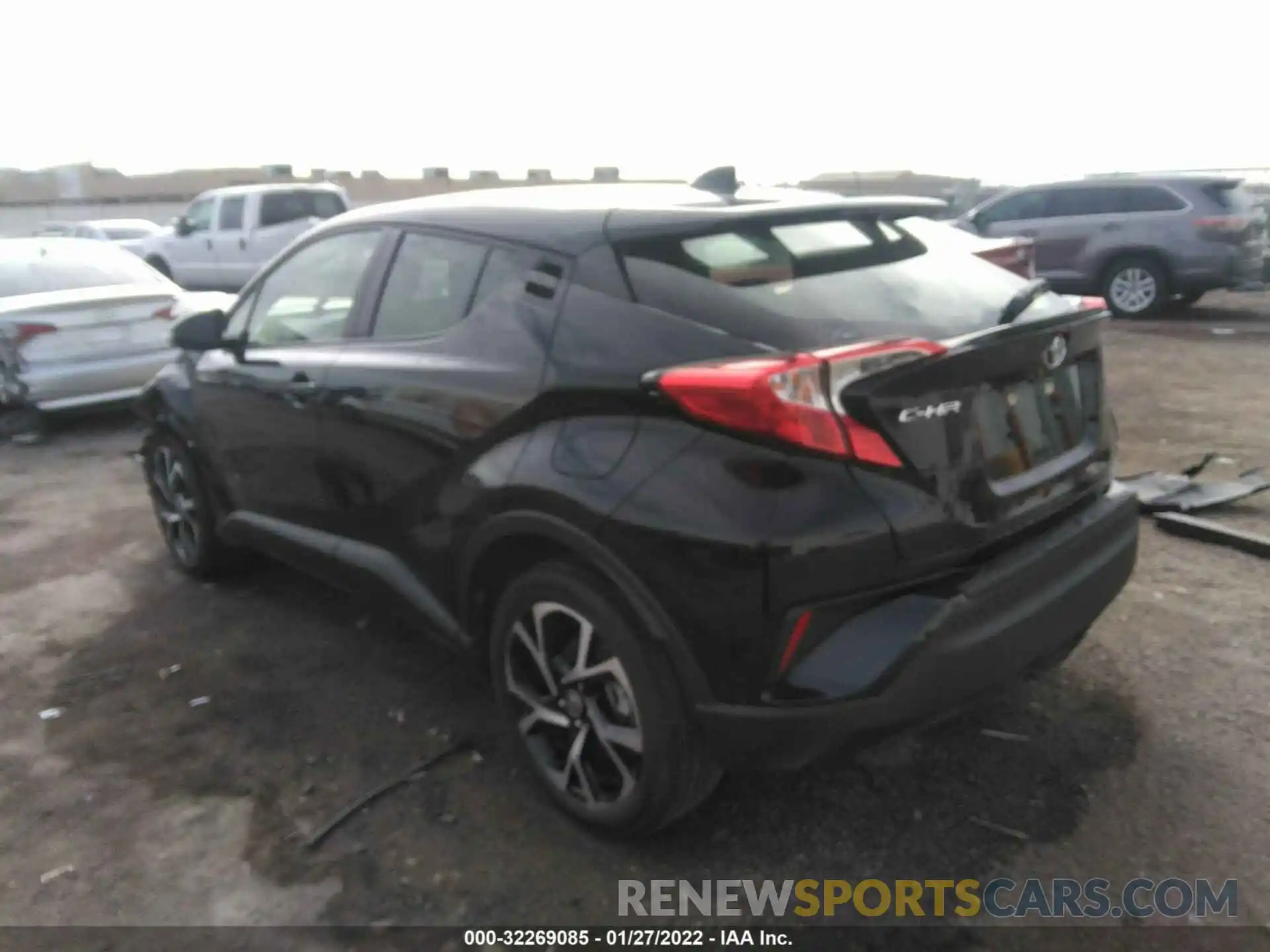 3 Photograph of a damaged car JTNKHMBX2M1117576 TOYOTA C-HR 2021