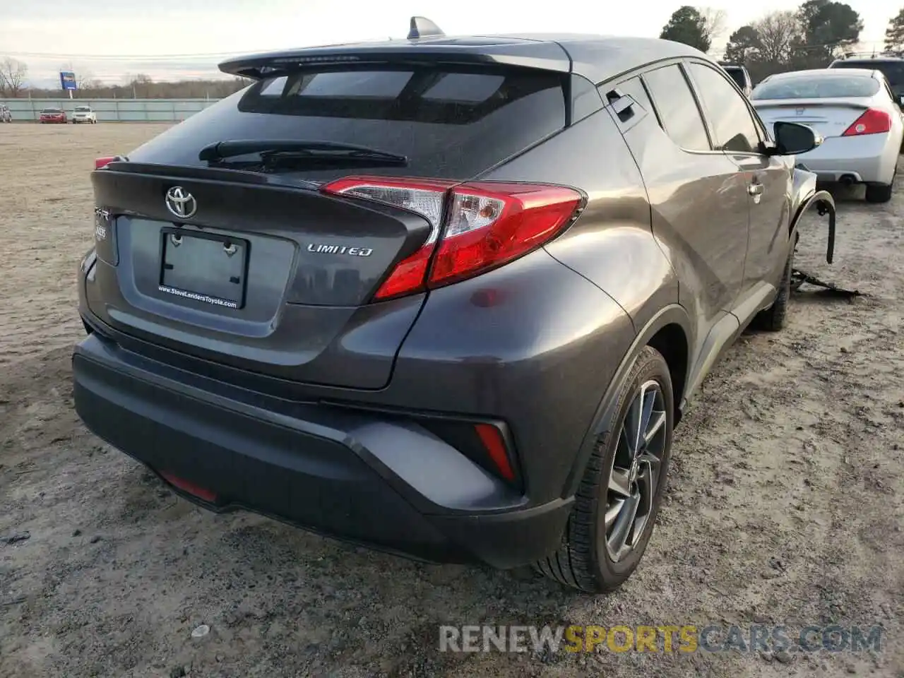 4 Photograph of a damaged car JTNKHMBX2M1117772 TOYOTA C-HR 2021