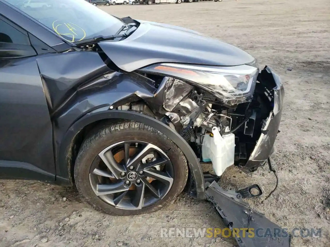 9 Photograph of a damaged car JTNKHMBX2M1117772 TOYOTA C-HR 2021