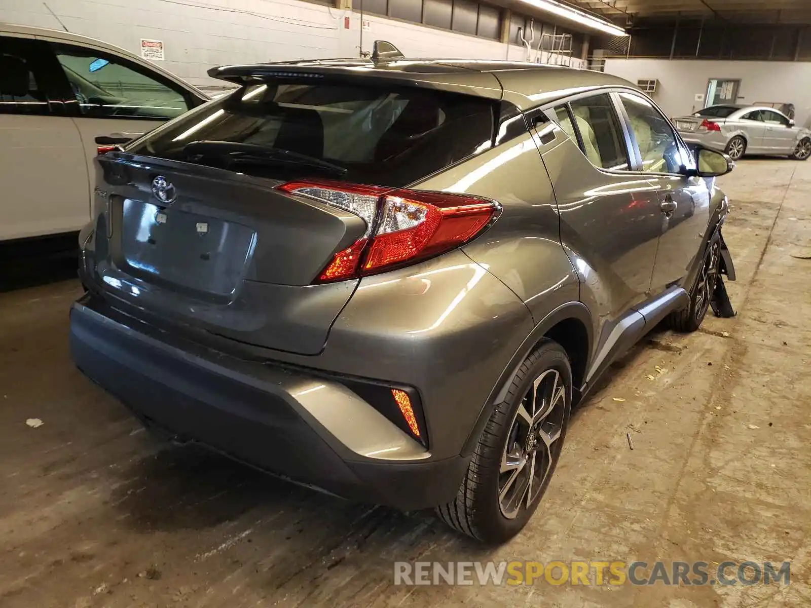 4 Photograph of a damaged car JTNKHMBX2M1119392 TOYOTA C-HR 2021