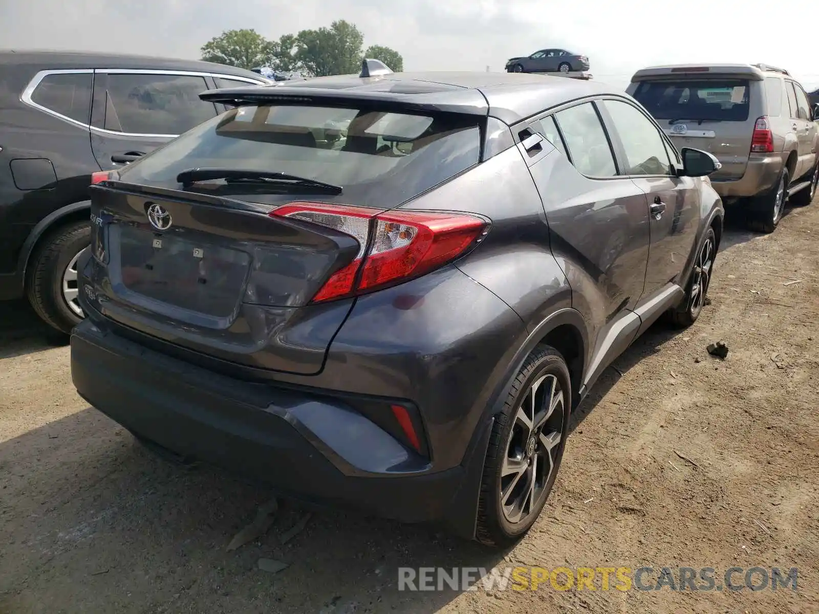 4 Photograph of a damaged car JTNKHMBX2M1119473 TOYOTA C-HR 2021