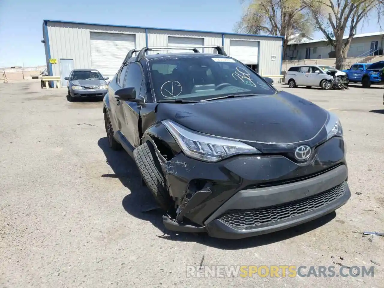 1 Photograph of a damaged car JTNKHMBX2M1126553 TOYOTA C-HR 2021