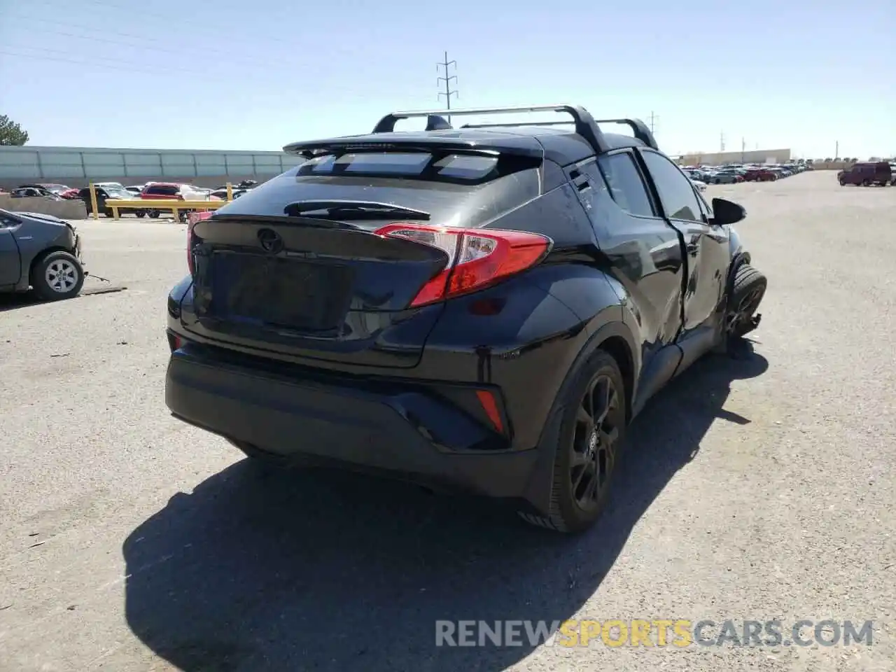 4 Фотография поврежденного автомобиля JTNKHMBX2M1126553 TOYOTA C-HR 2021