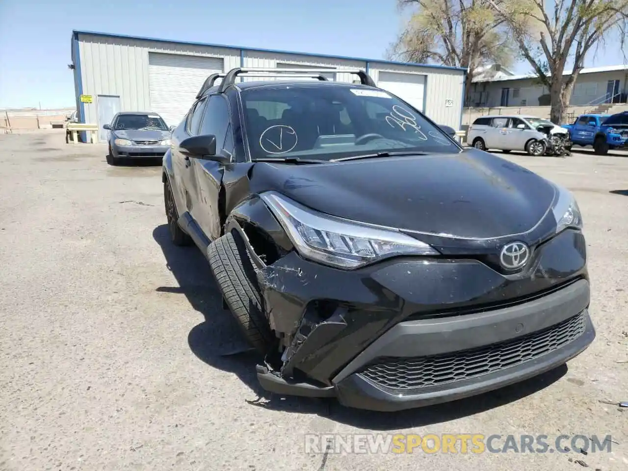 9 Photograph of a damaged car JTNKHMBX2M1126553 TOYOTA C-HR 2021