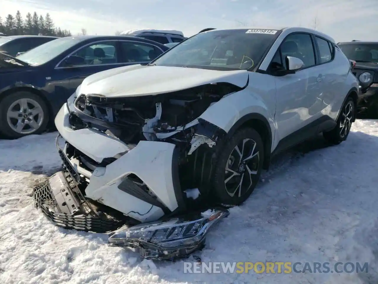 2 Photograph of a damaged car JTNKHMBX2M1127248 TOYOTA C-HR 2021