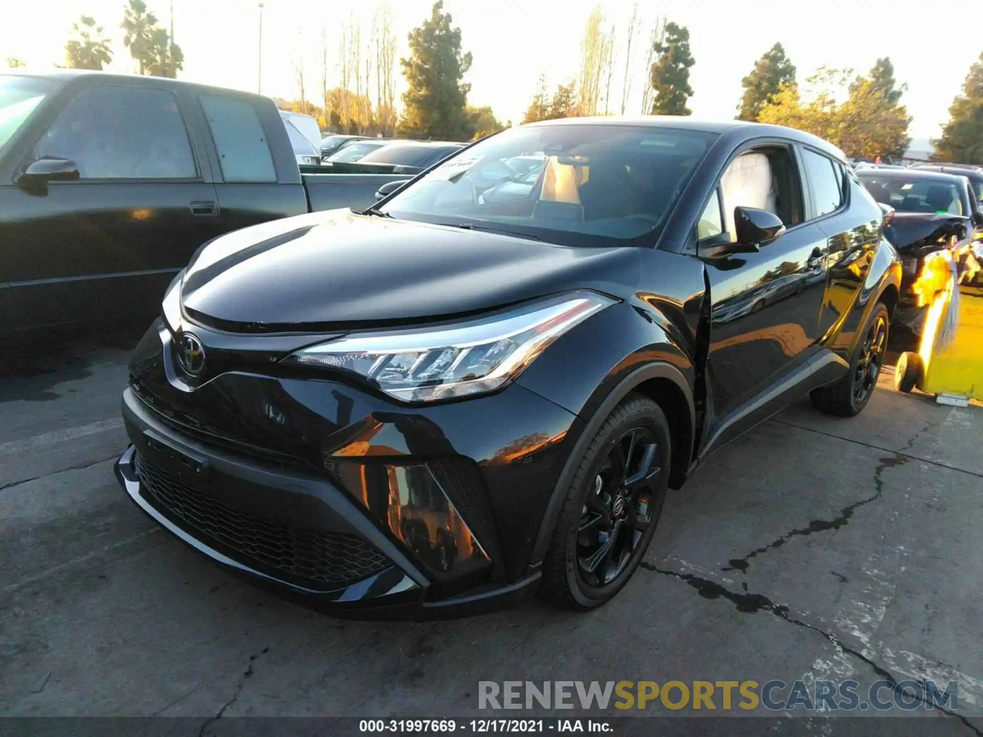 2 Photograph of a damaged car JTNKHMBX2M1129243 TOYOTA C-HR 2021