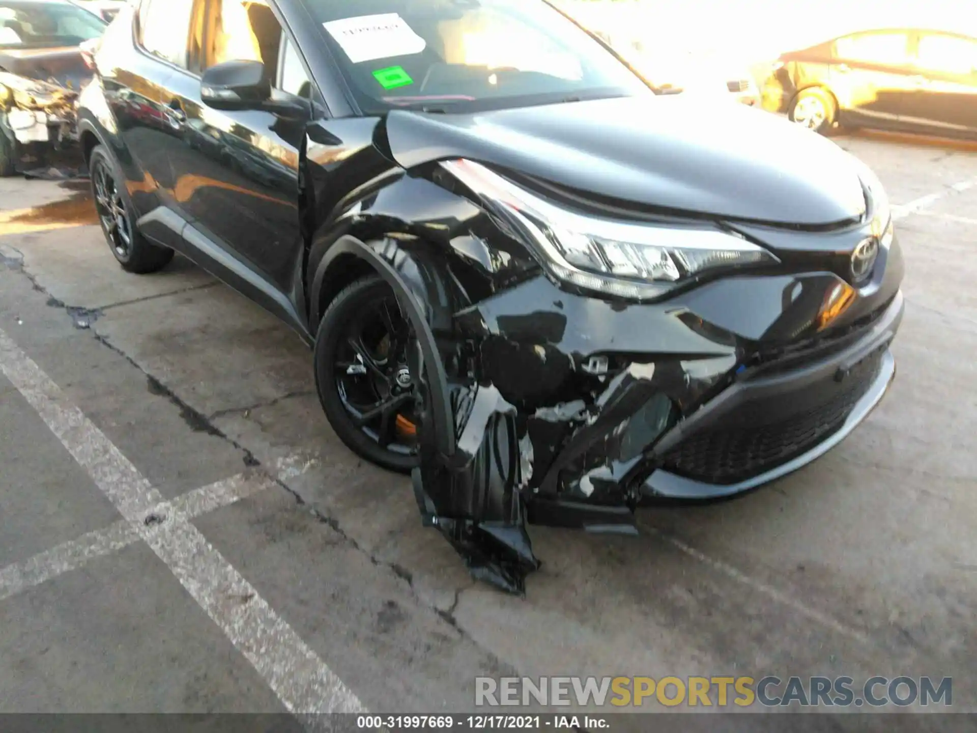 6 Photograph of a damaged car JTNKHMBX2M1129243 TOYOTA C-HR 2021