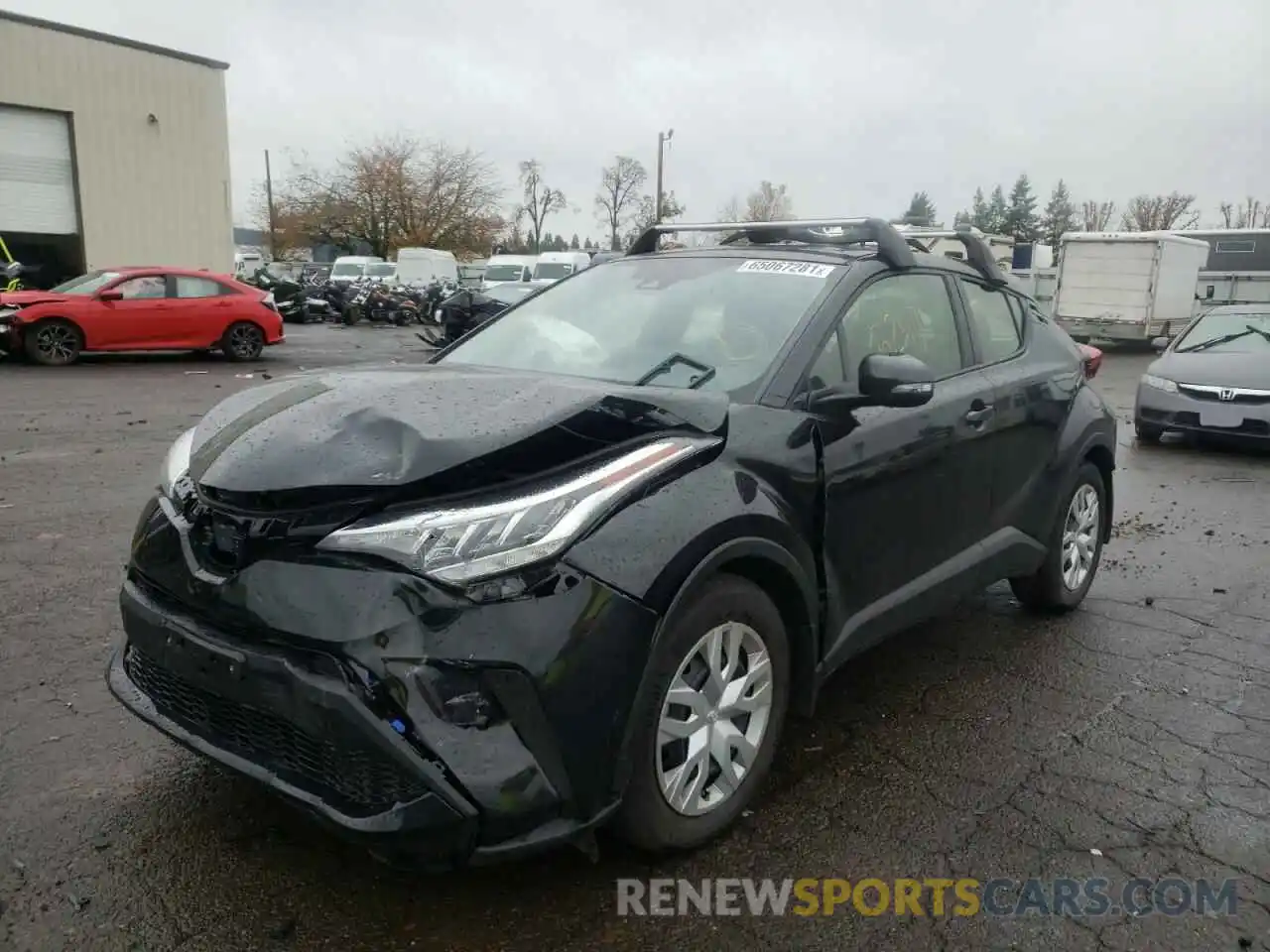 2 Photograph of a damaged car JTNKHMBX3M1095345 TOYOTA C-HR 2021