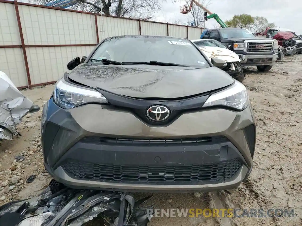 5 Photograph of a damaged car JTNKHMBX3M1095927 TOYOTA C-HR 2021