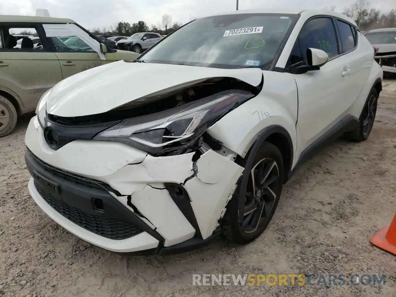 2 Photograph of a damaged car JTNKHMBX3M1096950 TOYOTA C-HR 2021