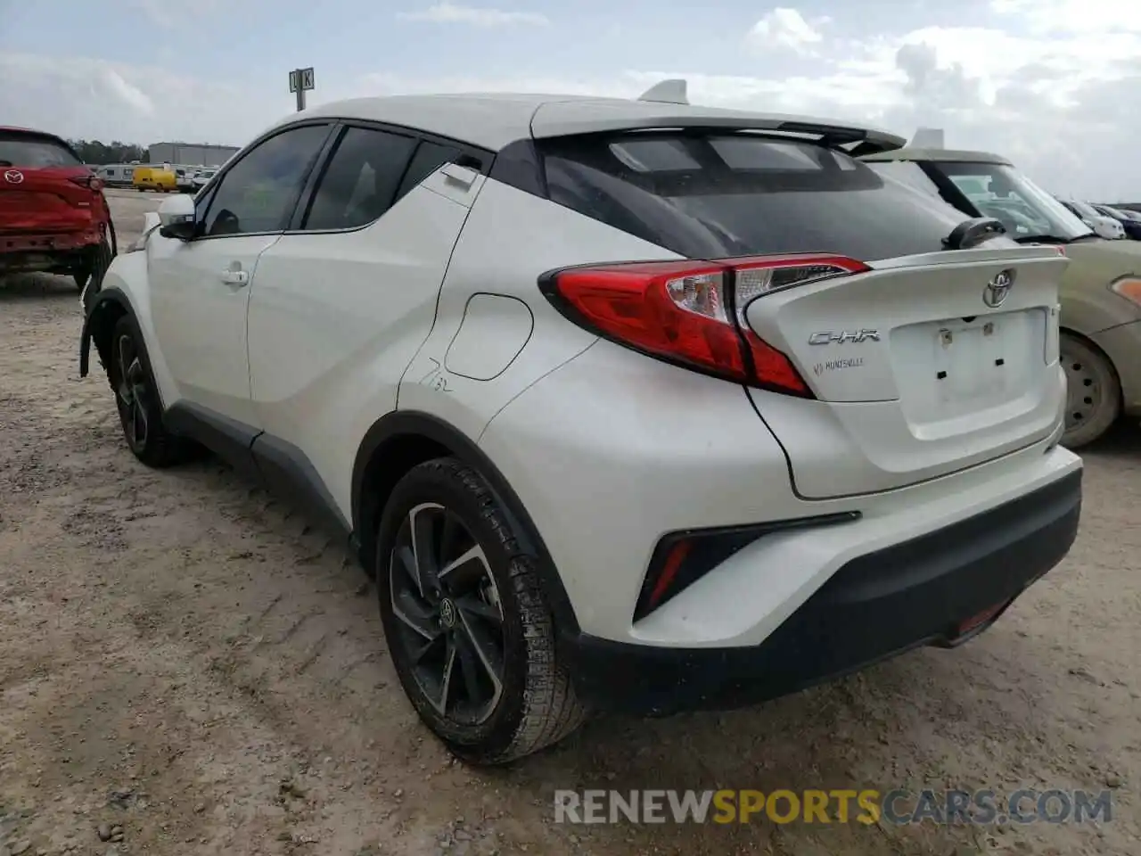 3 Photograph of a damaged car JTNKHMBX3M1096950 TOYOTA C-HR 2021