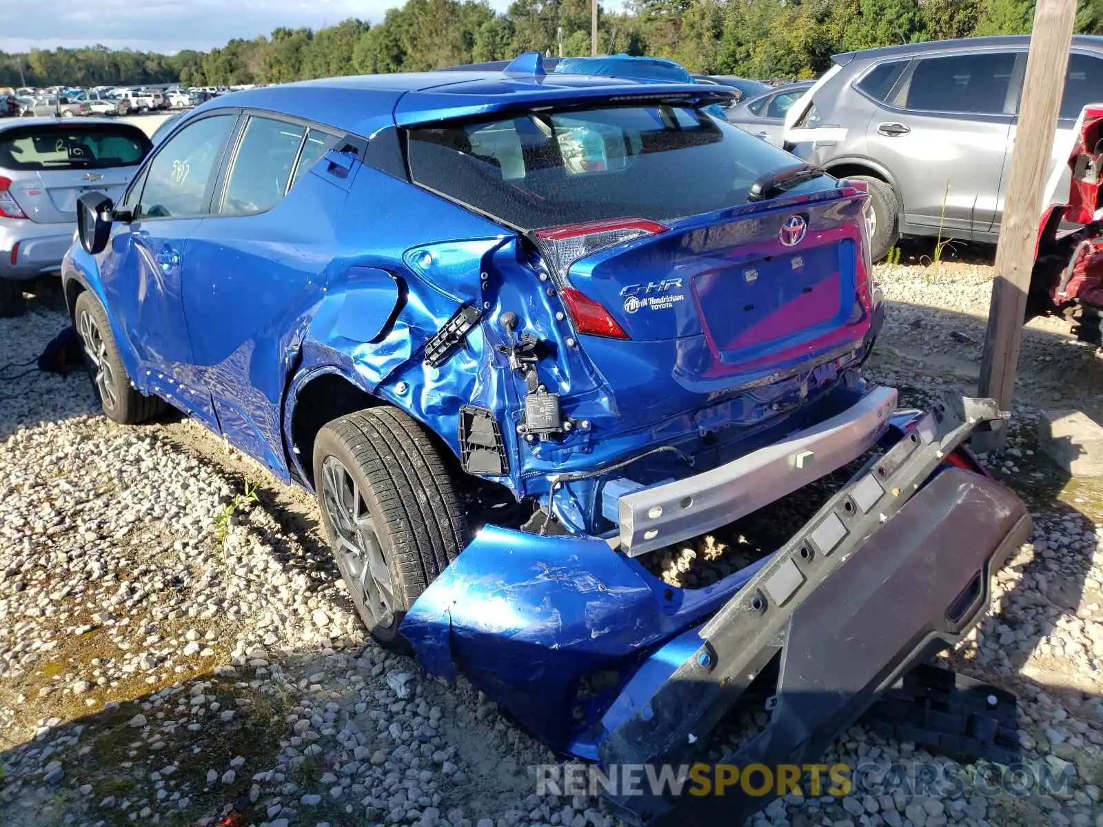 3 Photograph of a damaged car JTNKHMBX3M1098617 TOYOTA C-HR 2021